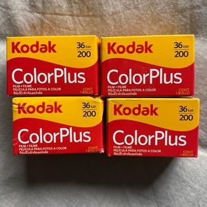 4-Pack Kodak Color Plus Film 200